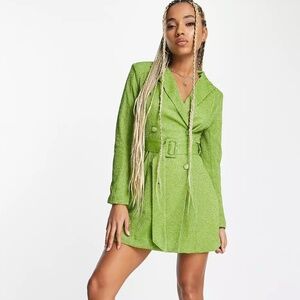 NWT Belted Blazer Dress